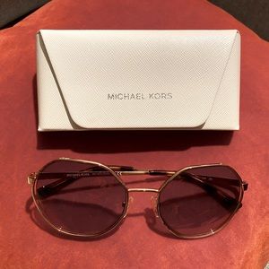 Michael Kors Porto Sunglasses - Rose Gold